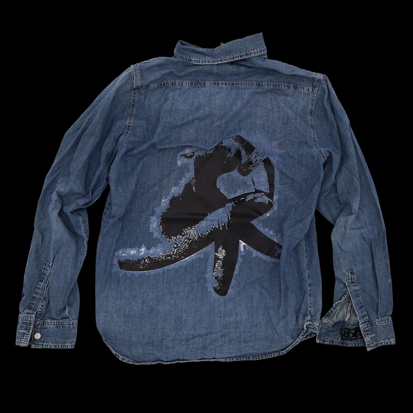 DENIM WORK BUTTON-UP
