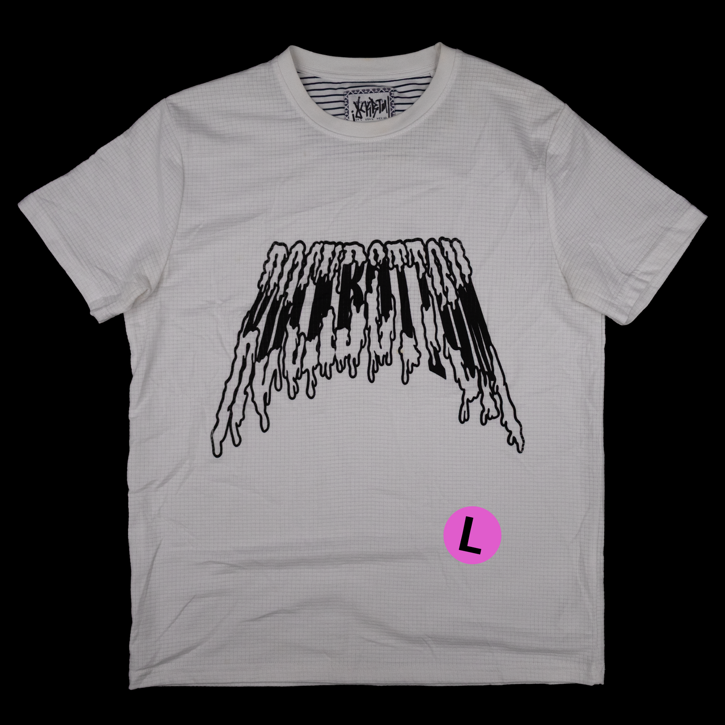 WAFFLE WHT TEE