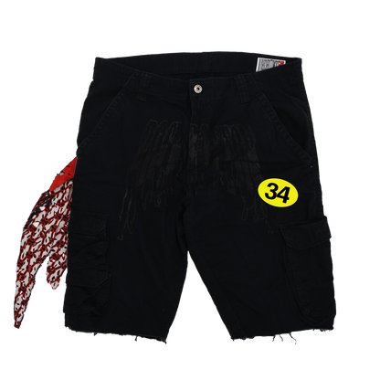 BANDANA CARGO SHORTS