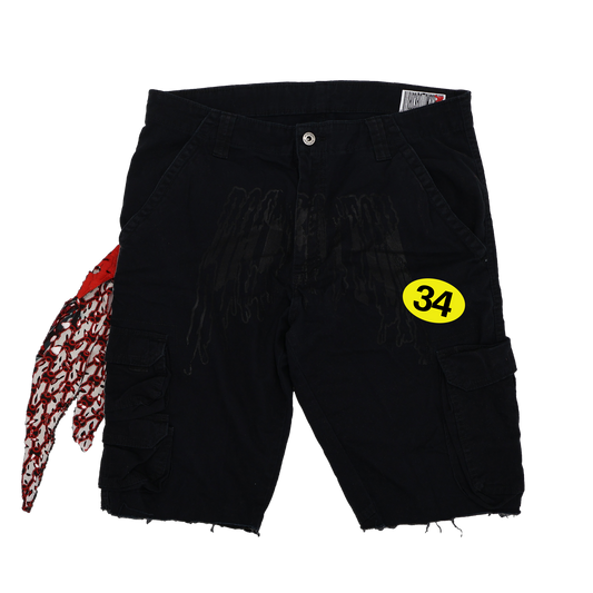 BANDANA CARGO SHORTS