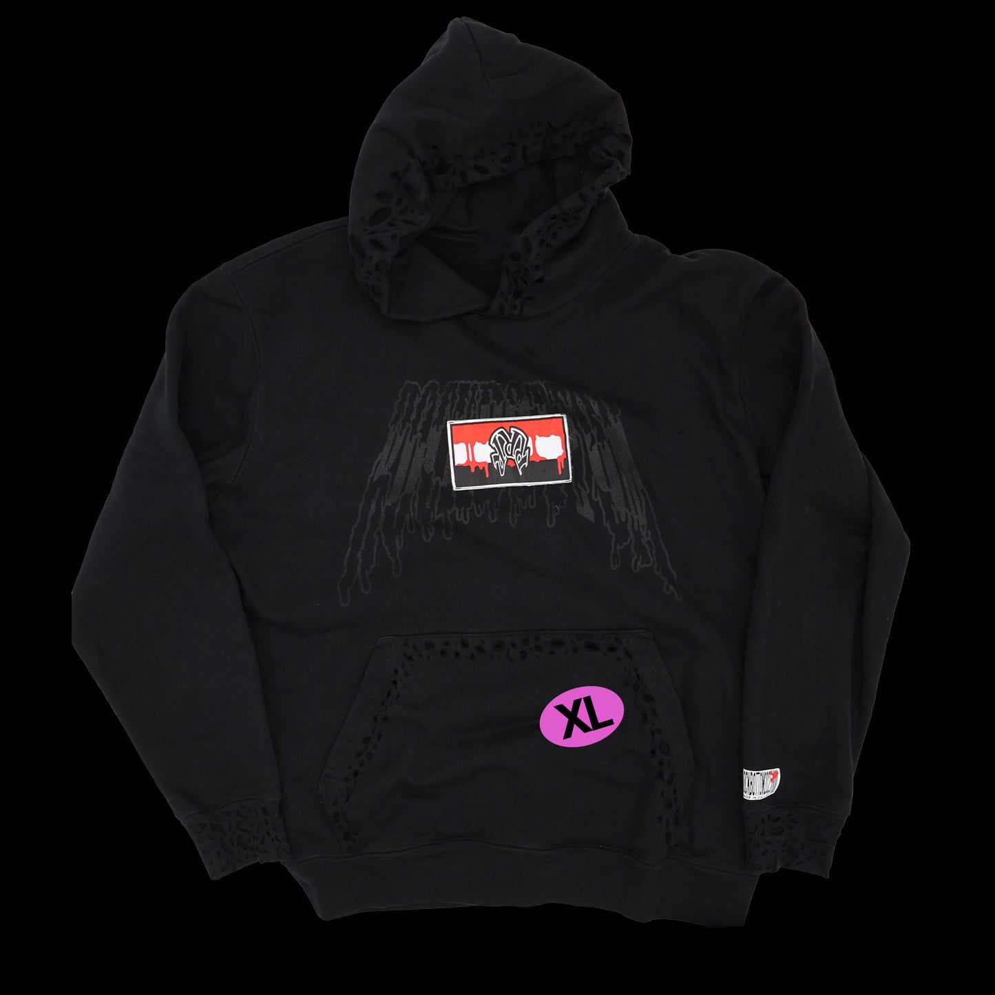 OVERSIZED TRIM HOODIE