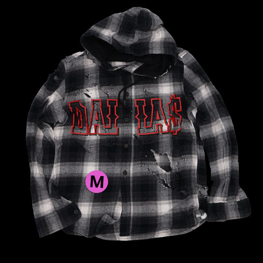 DALLA$ BUTTON HOODIE