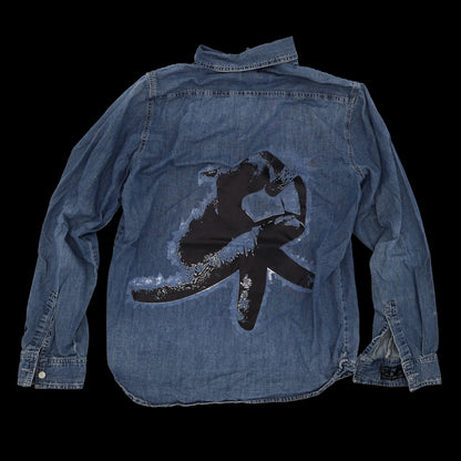 DENIM WORK BUTTON-UP