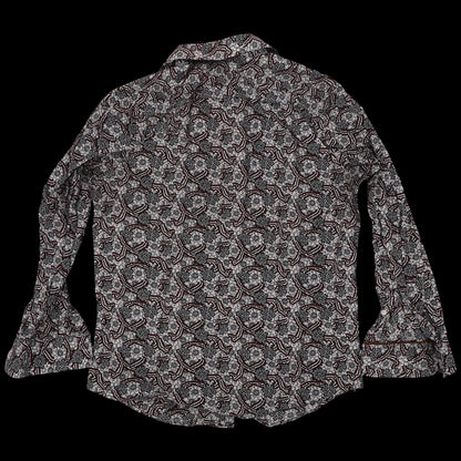 SNAKESKIN BUTTON-UP