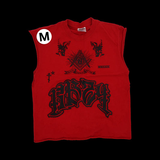 RED TATTOO CUTSLEEVE