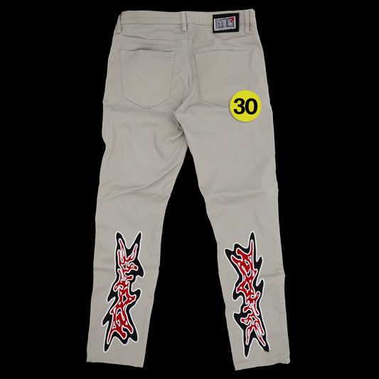 TIGHT OFF-WHITE PANTS