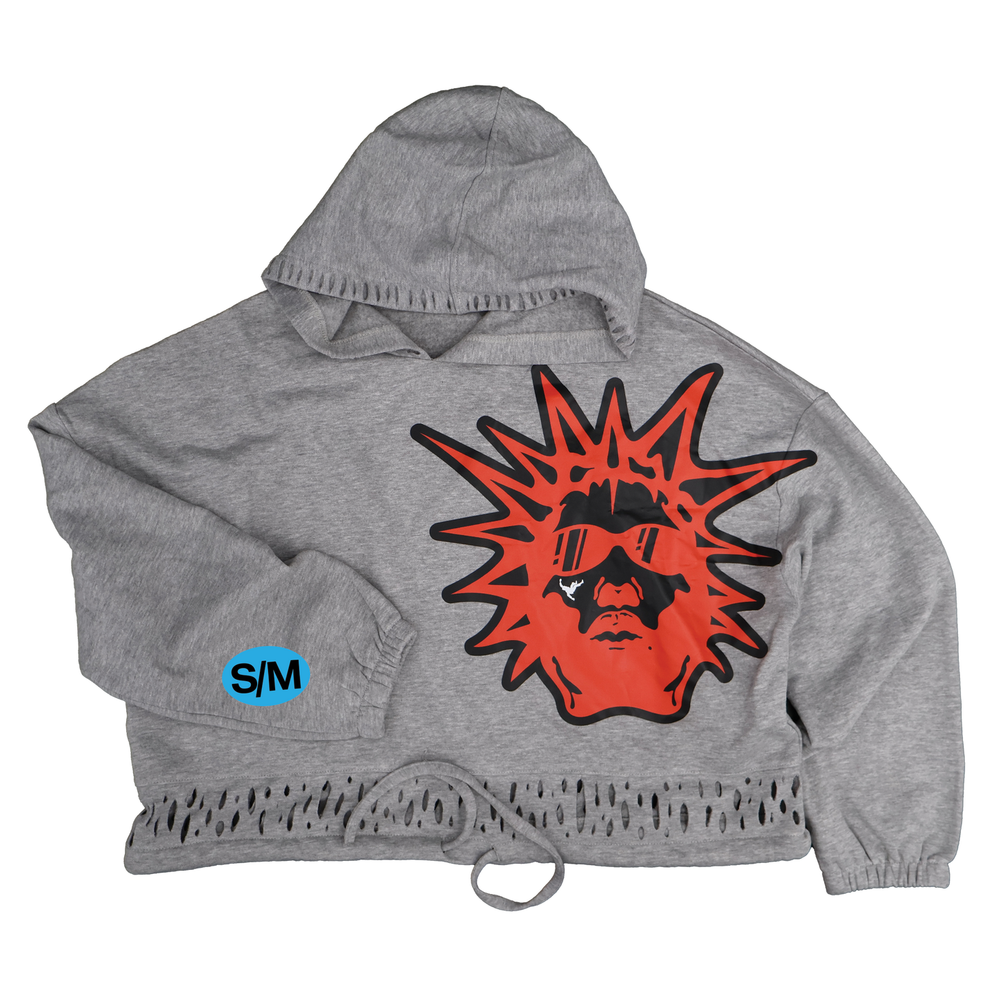 CROP-CHOP HOODIE