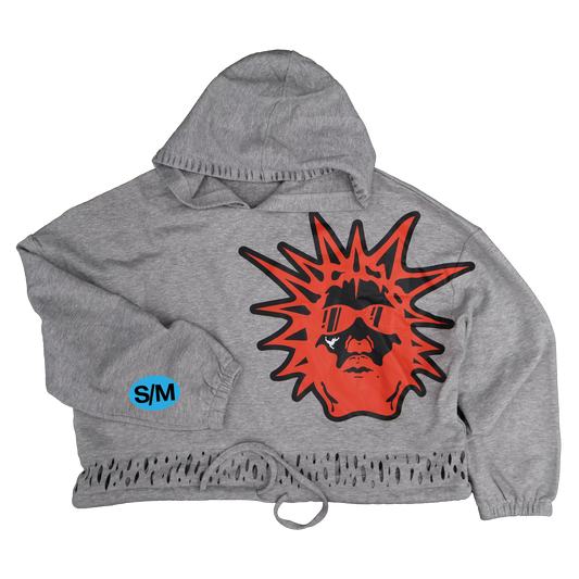 CROP-CHOP HOODIE