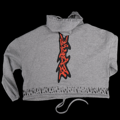 CROP-CHOP HOODIE