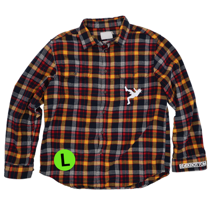 PLAID CUFF FLANNEL
